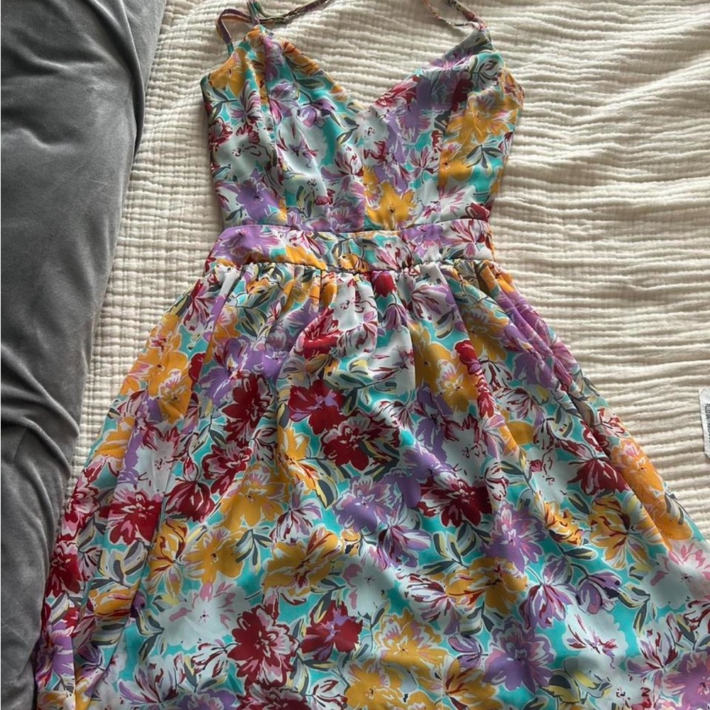 Floral Multicolor Dress